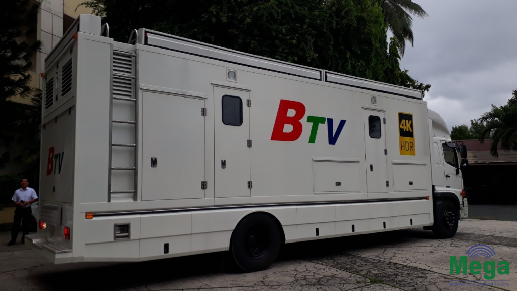 The Outside Broadcast Van for Binh Duong Radio – Television Station