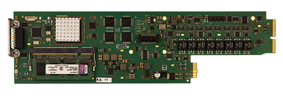 PVD 5810: 3G/HD/SD Frame Synchronizer + Audio Processing – LYNX Technik AG